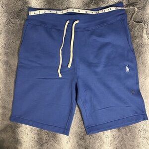 Polo by Ralph Lauren Blue Athletic Shorts with Drawstring Waist